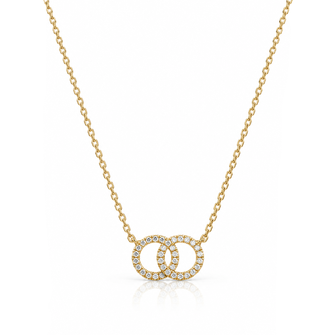 Linked Circles Necklace