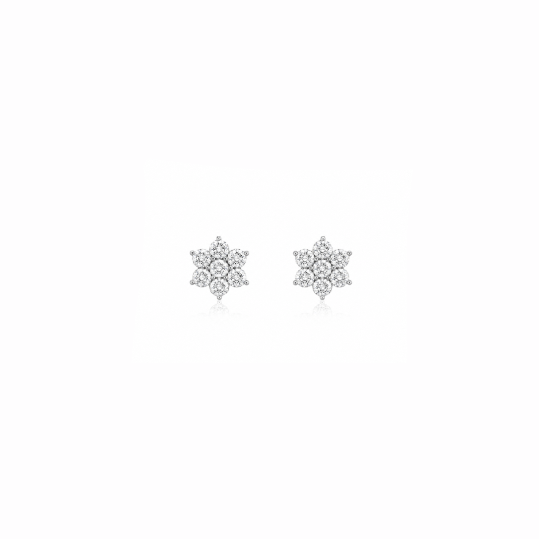 Small Flower Stud Earrings