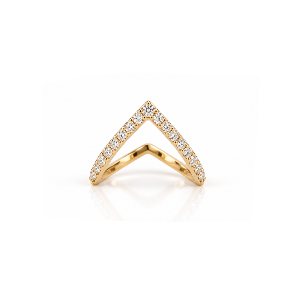 V Diamond Ring