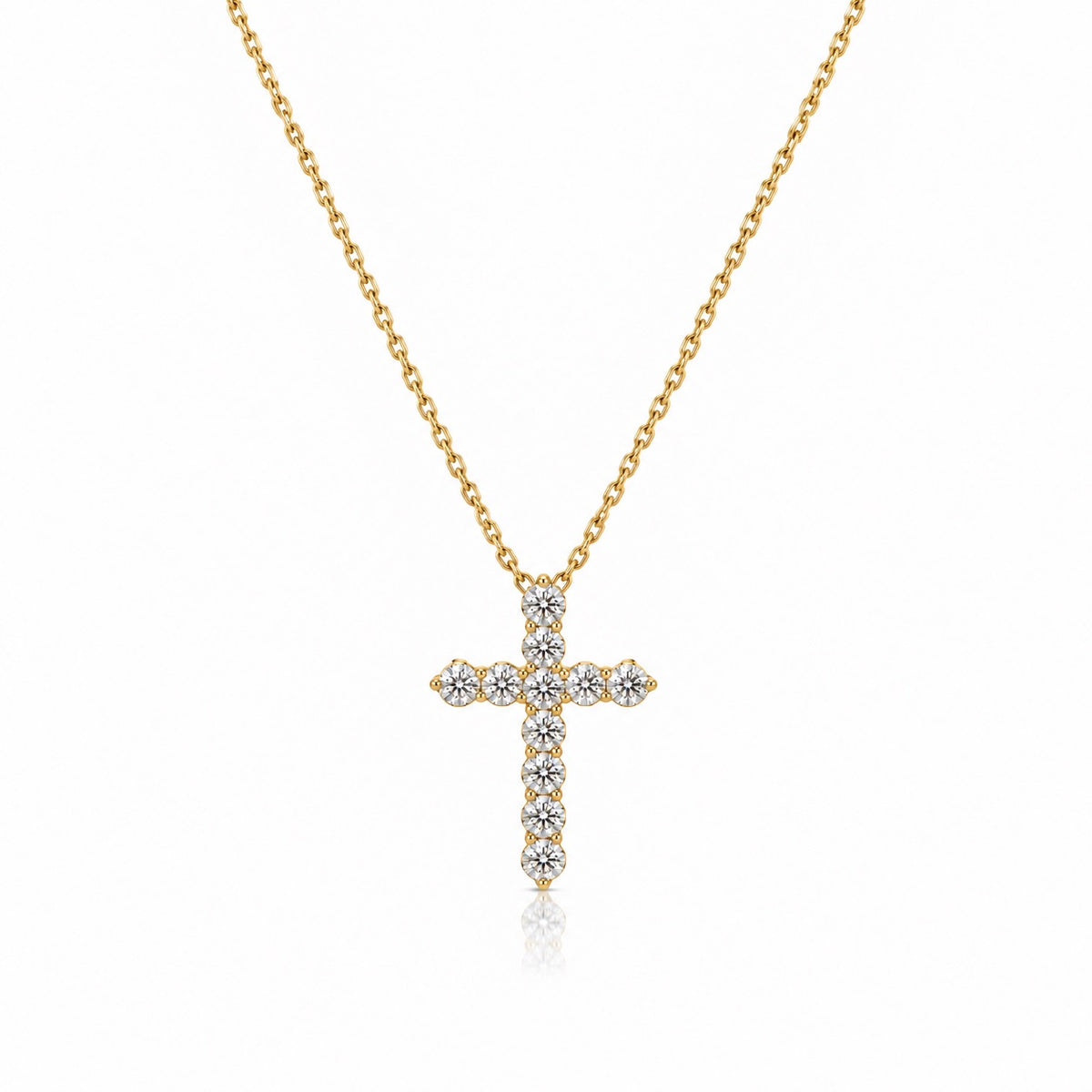 Diamond Cross Necklace