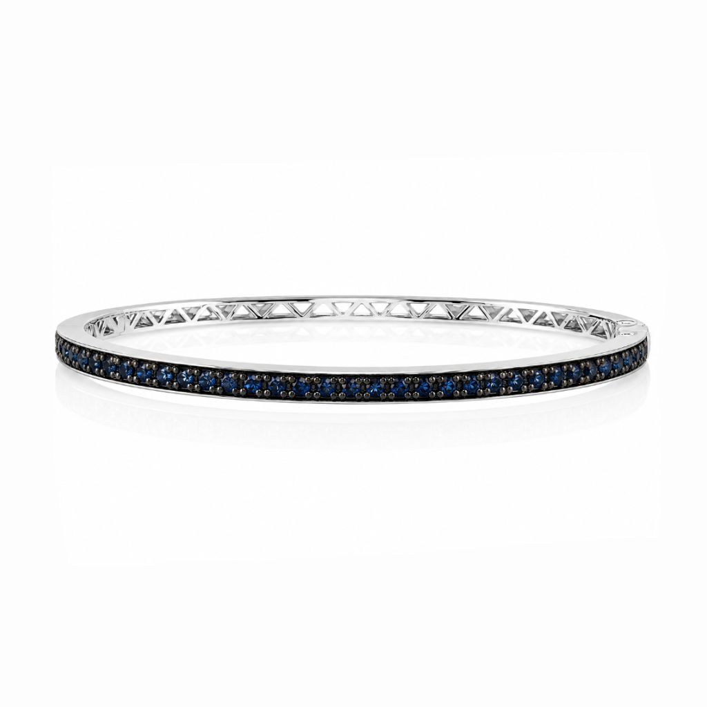 Classic Blue Sapphire Bangle