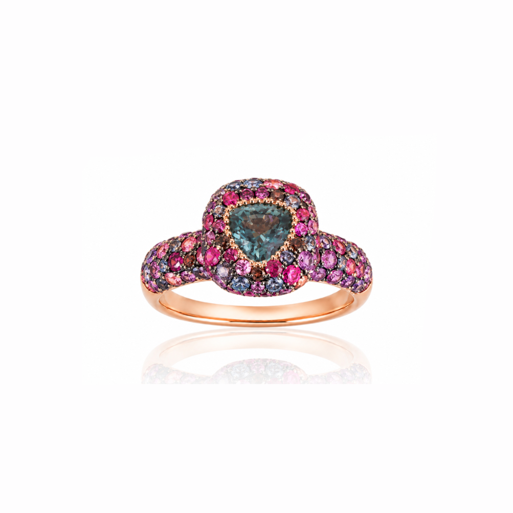 Color Clash Candy Ring