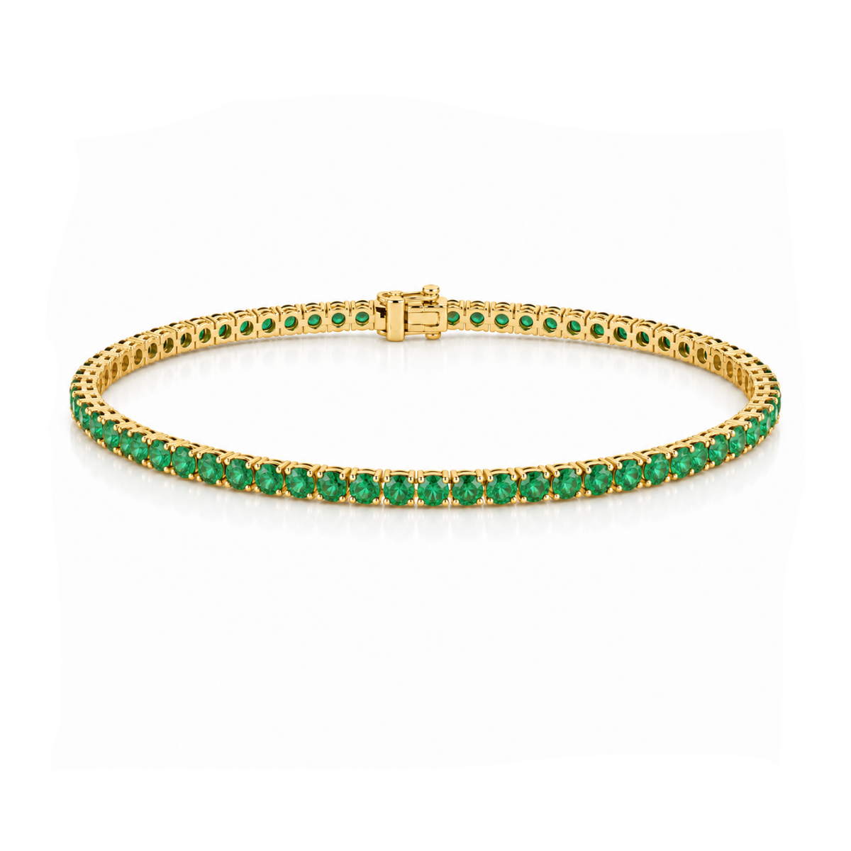 Emerald Tennis Bracelet