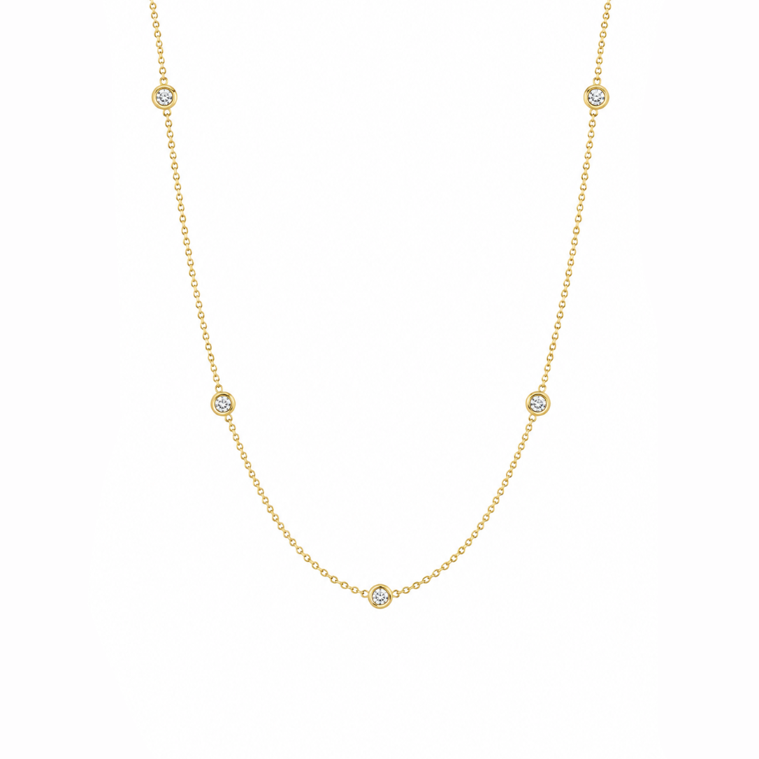 Bezel Diamond Chain