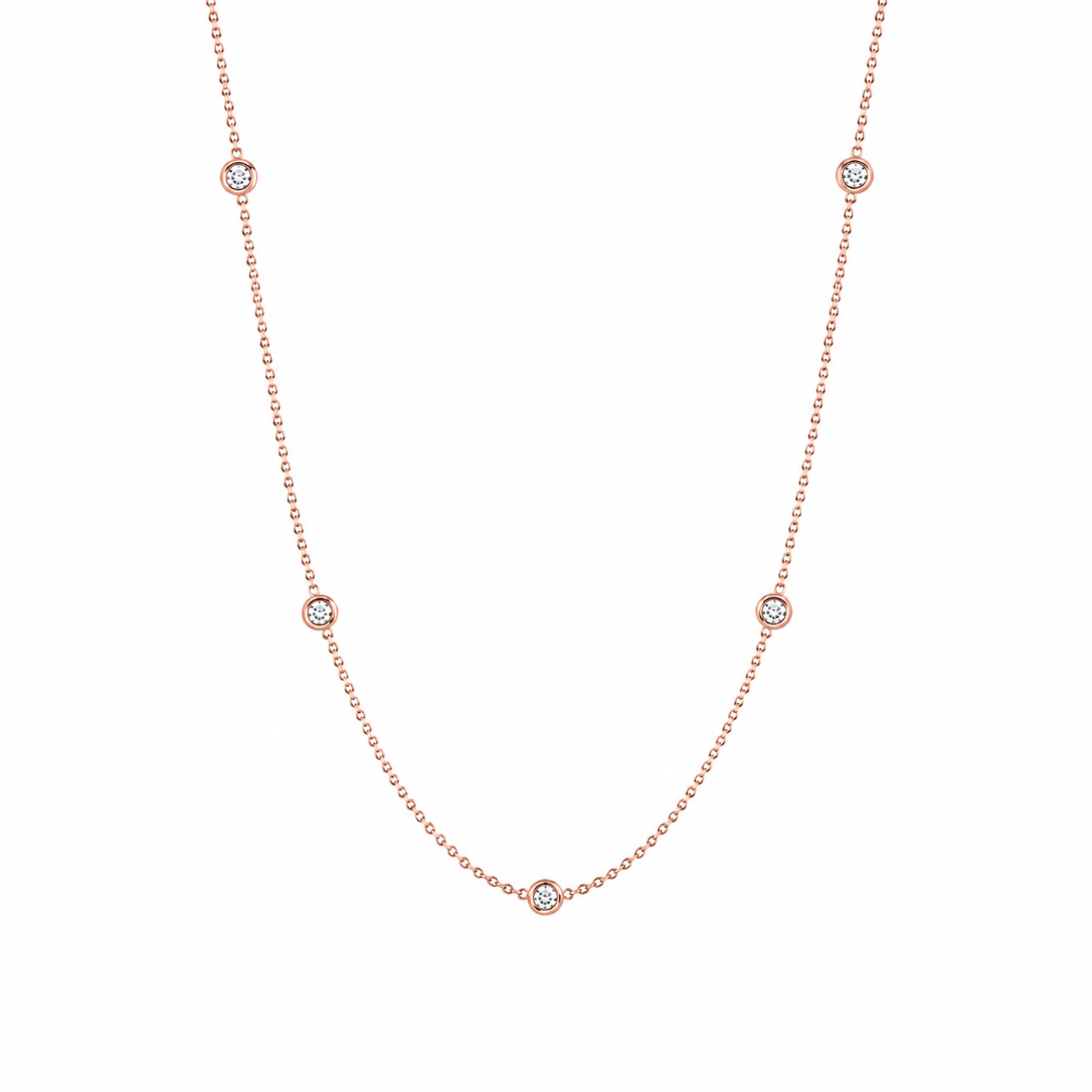 Bezel Diamond Chain