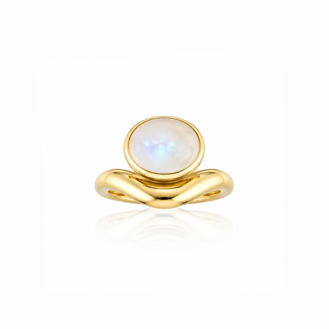 Girl Boss Bezel Pinky Ring