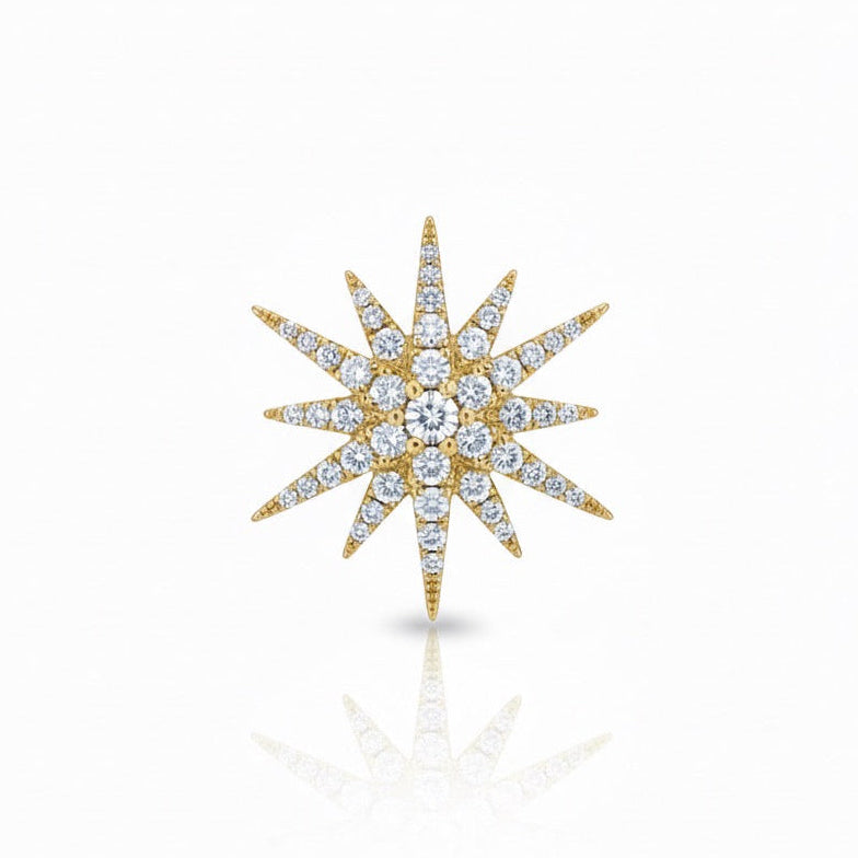 Diamond Starbust Pendant
