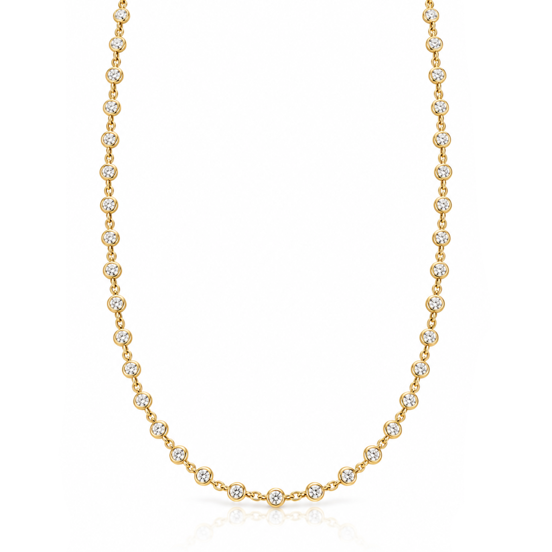 Bezel Diamond Chain
