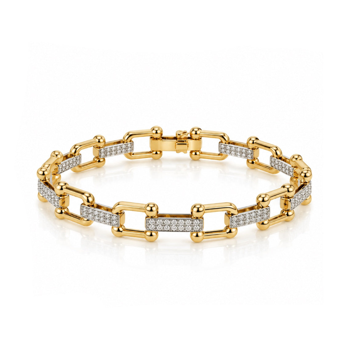 Link Diamond Bracelet
