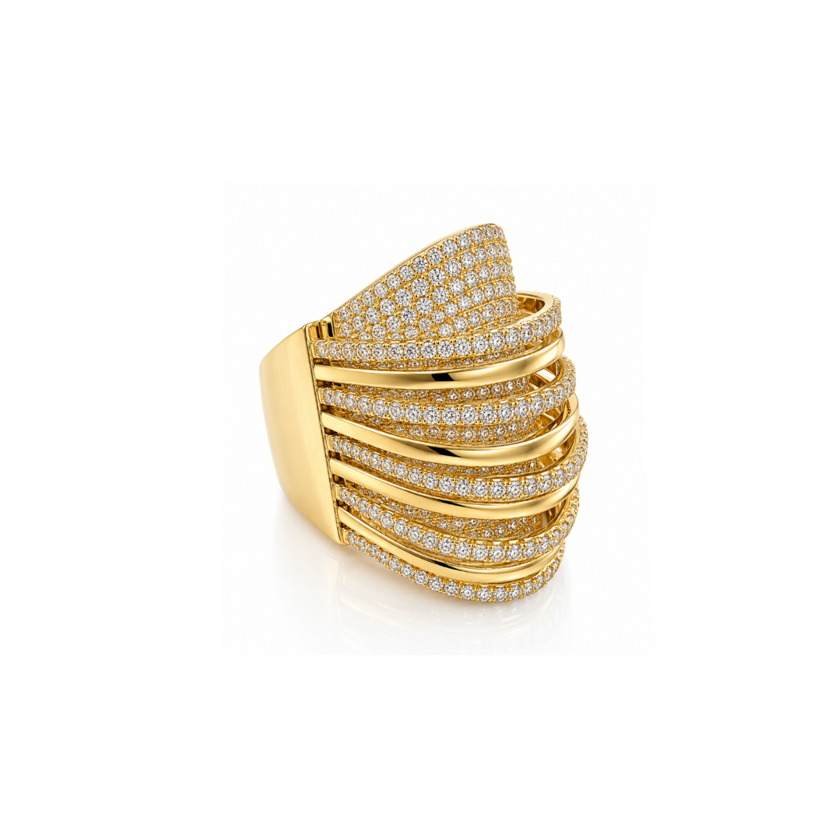 Motion Diamond Ring