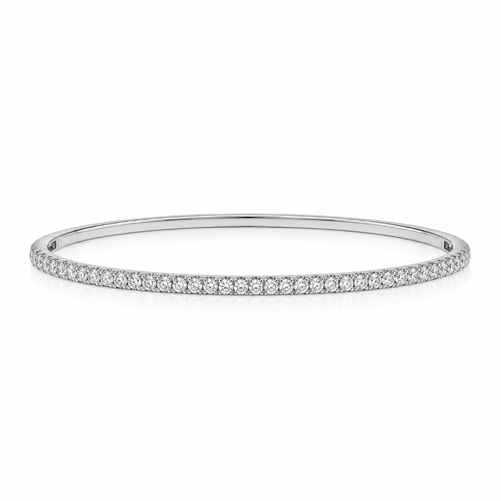 Classic Diamond Bangle