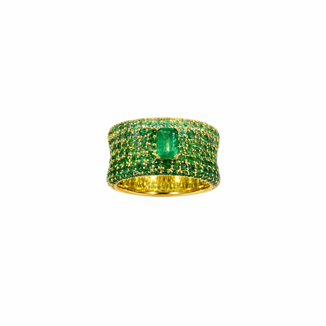 Emerald Gemstone Ring