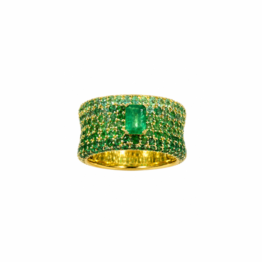 Emerald Gemstone Ring