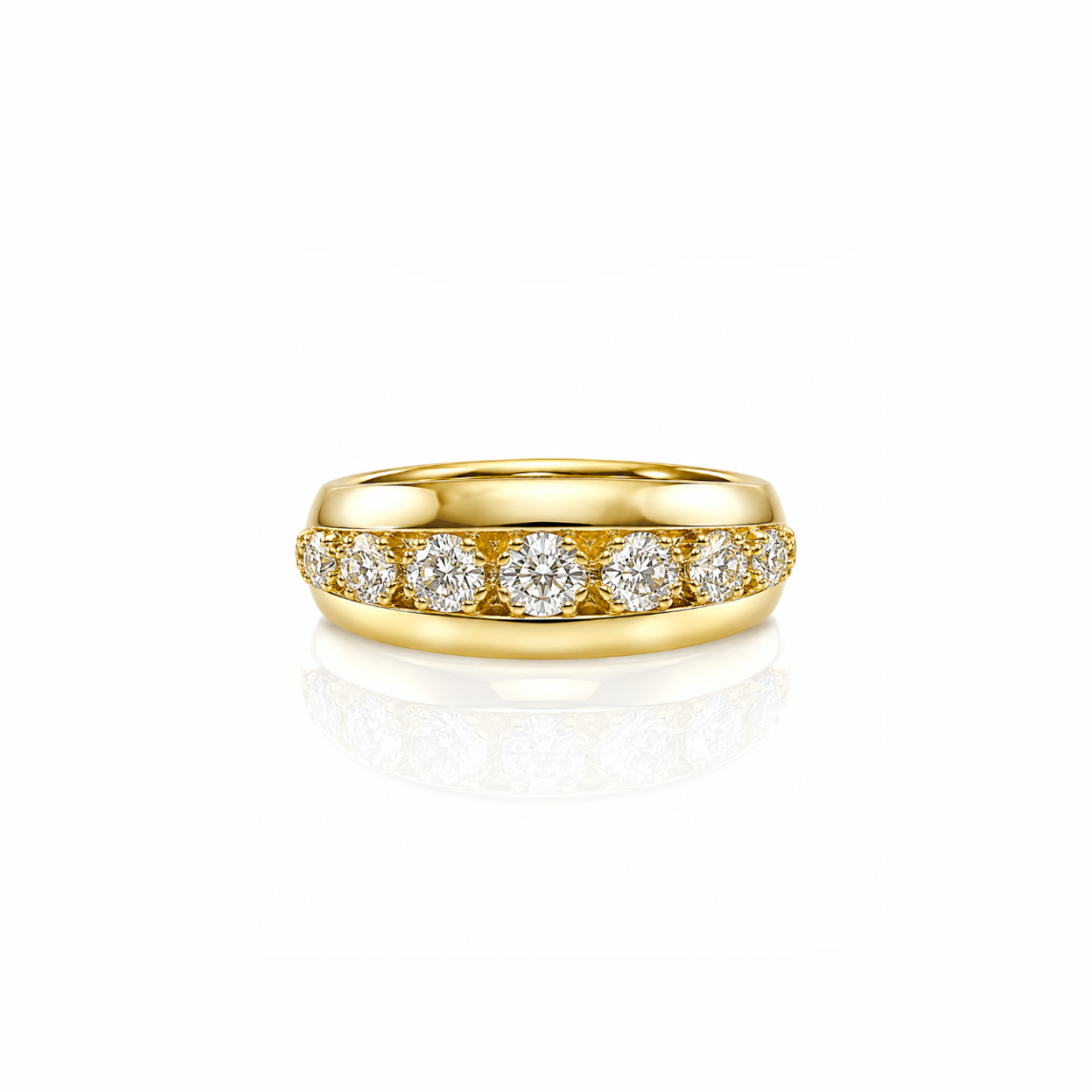 Diamond Arc Ring