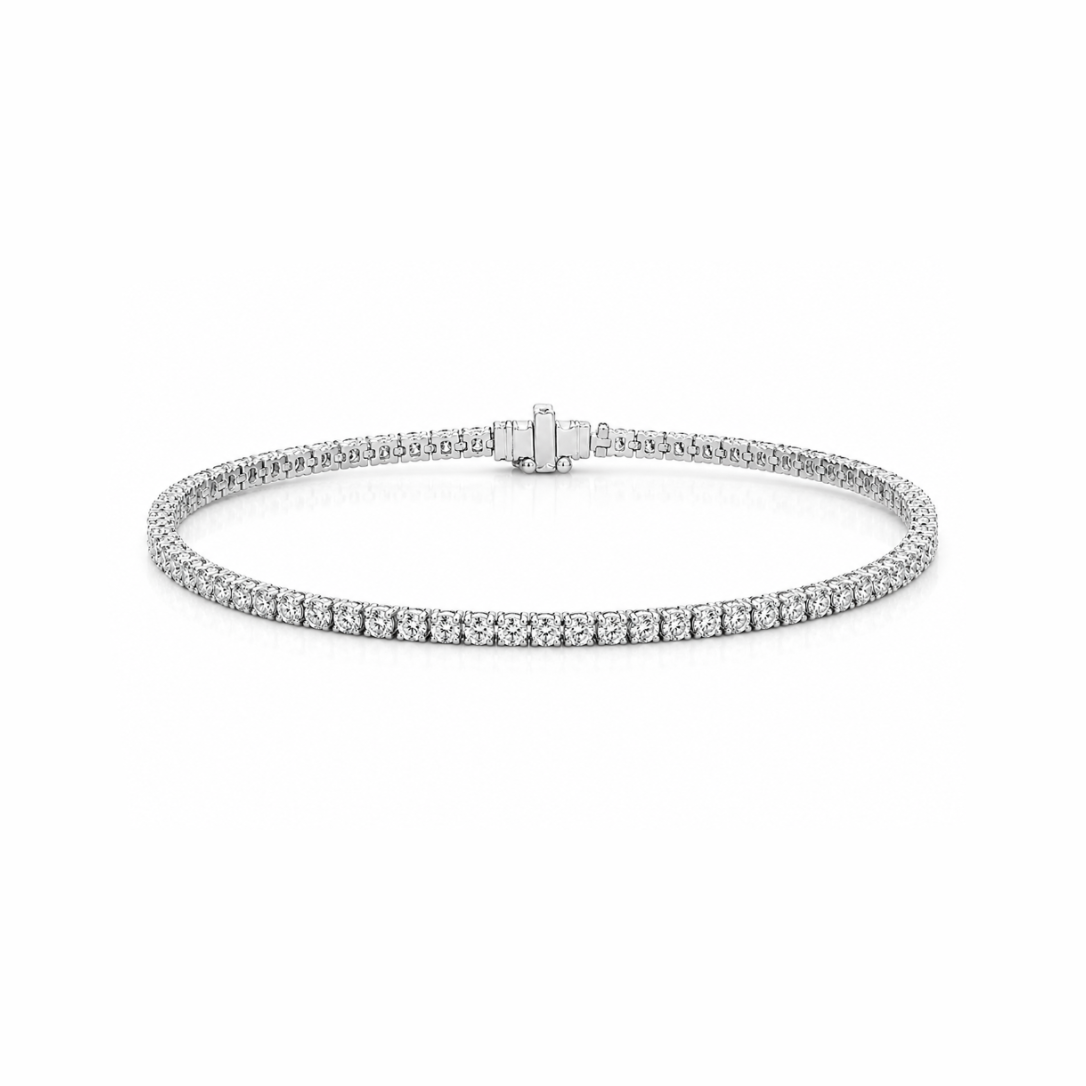 4-Prong Tennis Bracelet