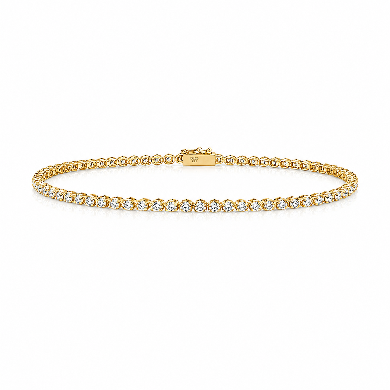 2 Ct Closed Circled Tennis Bracelet