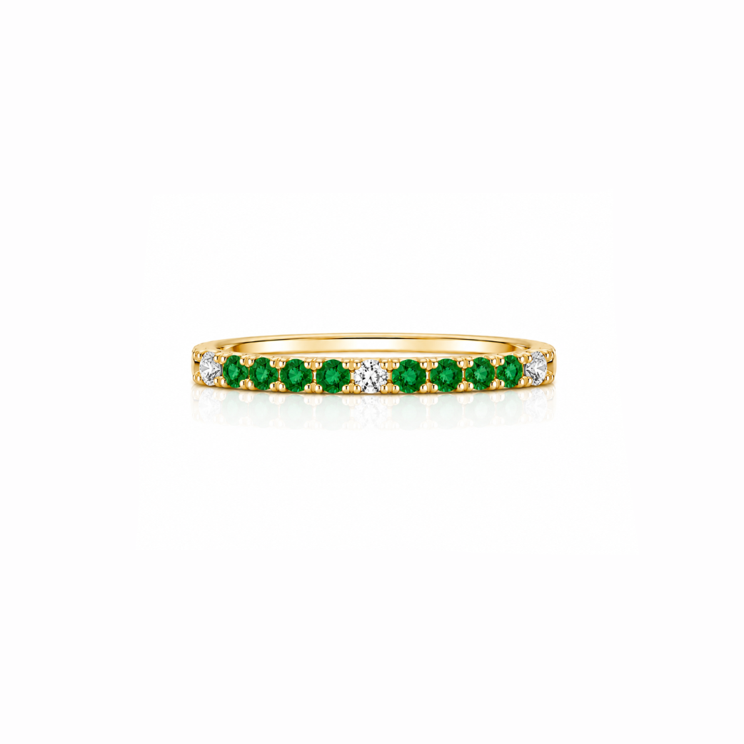 Emerald & Diamond Band