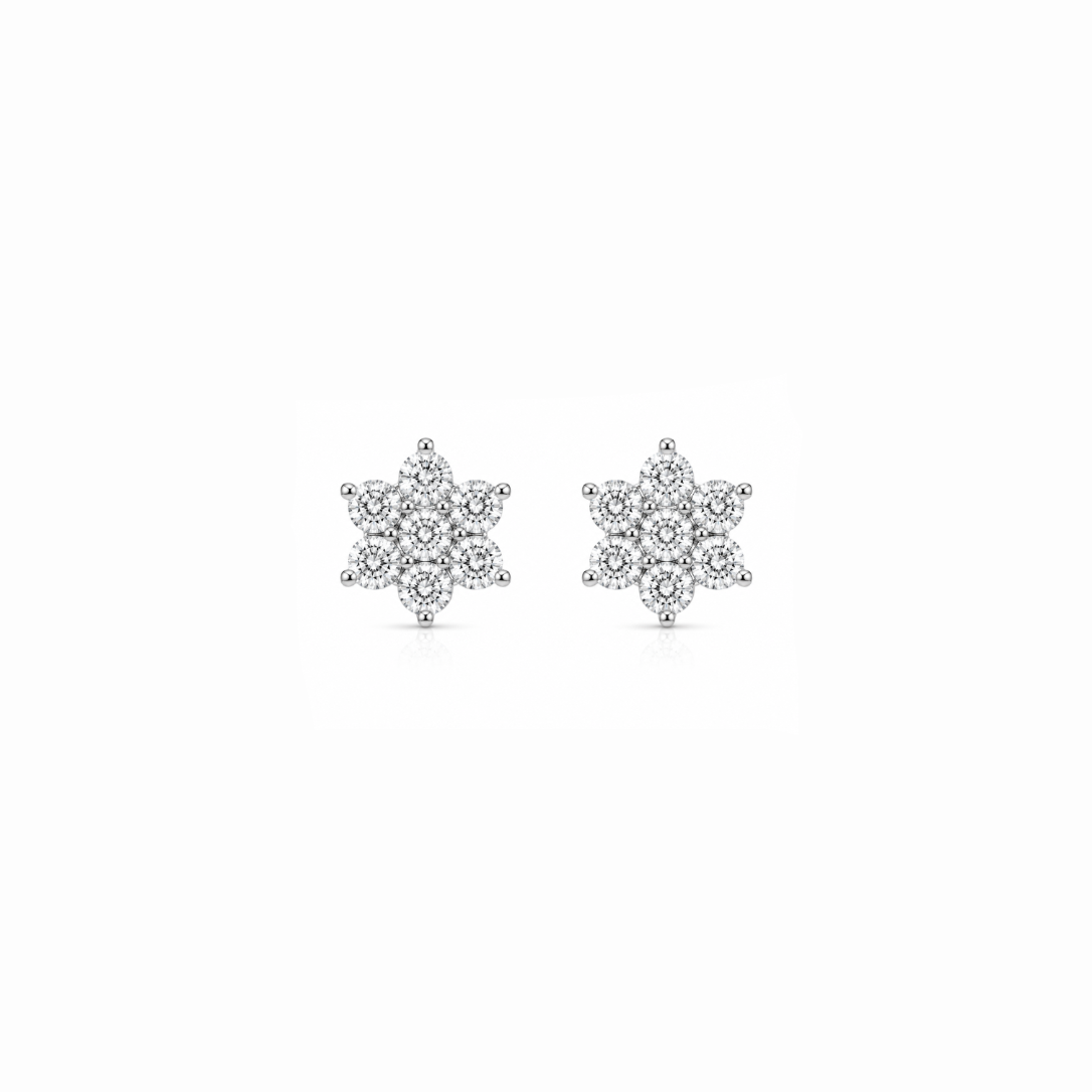Small Flower Stud Earrings
