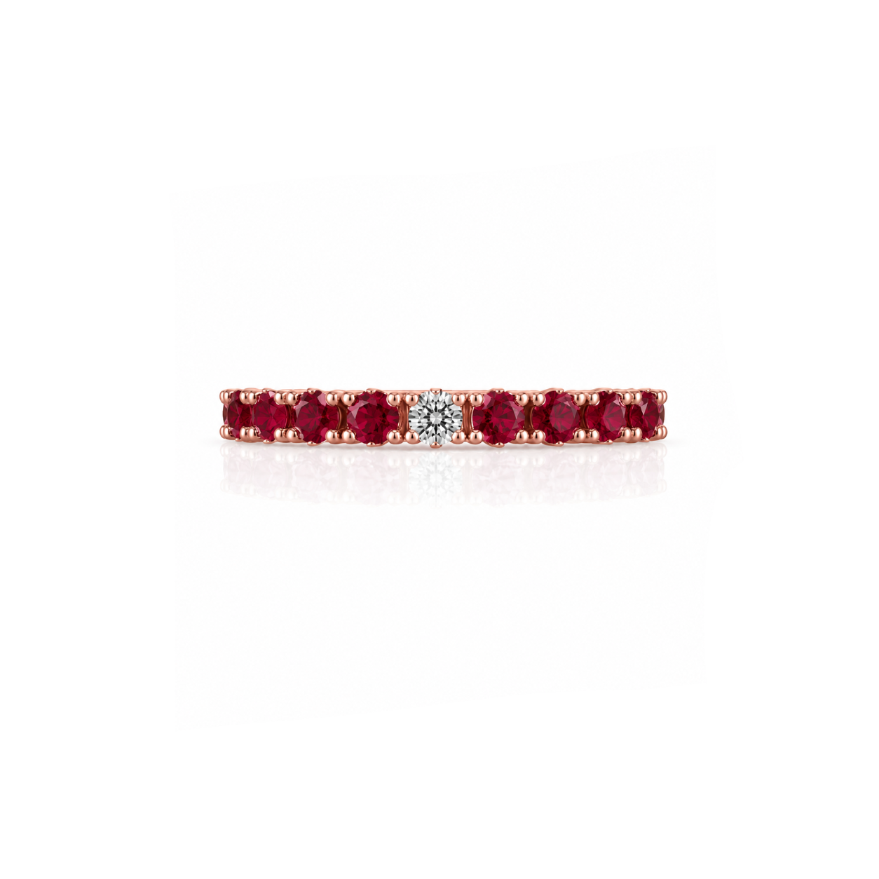 Gemstone & Diamond Band