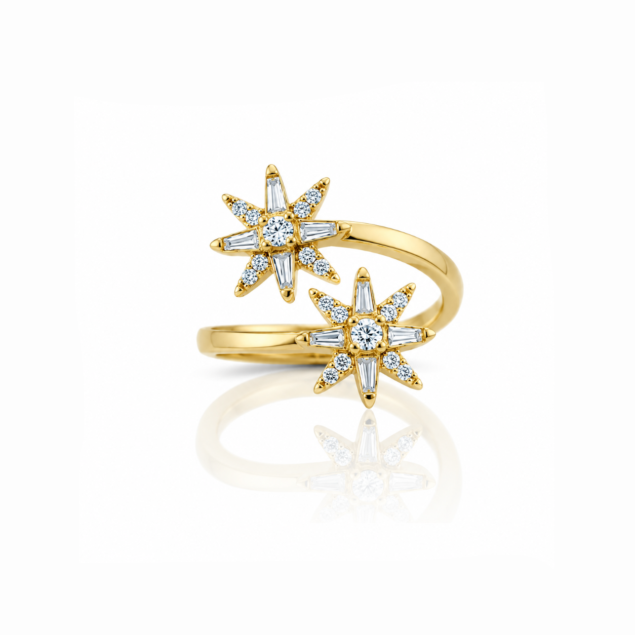Duo Star Ring