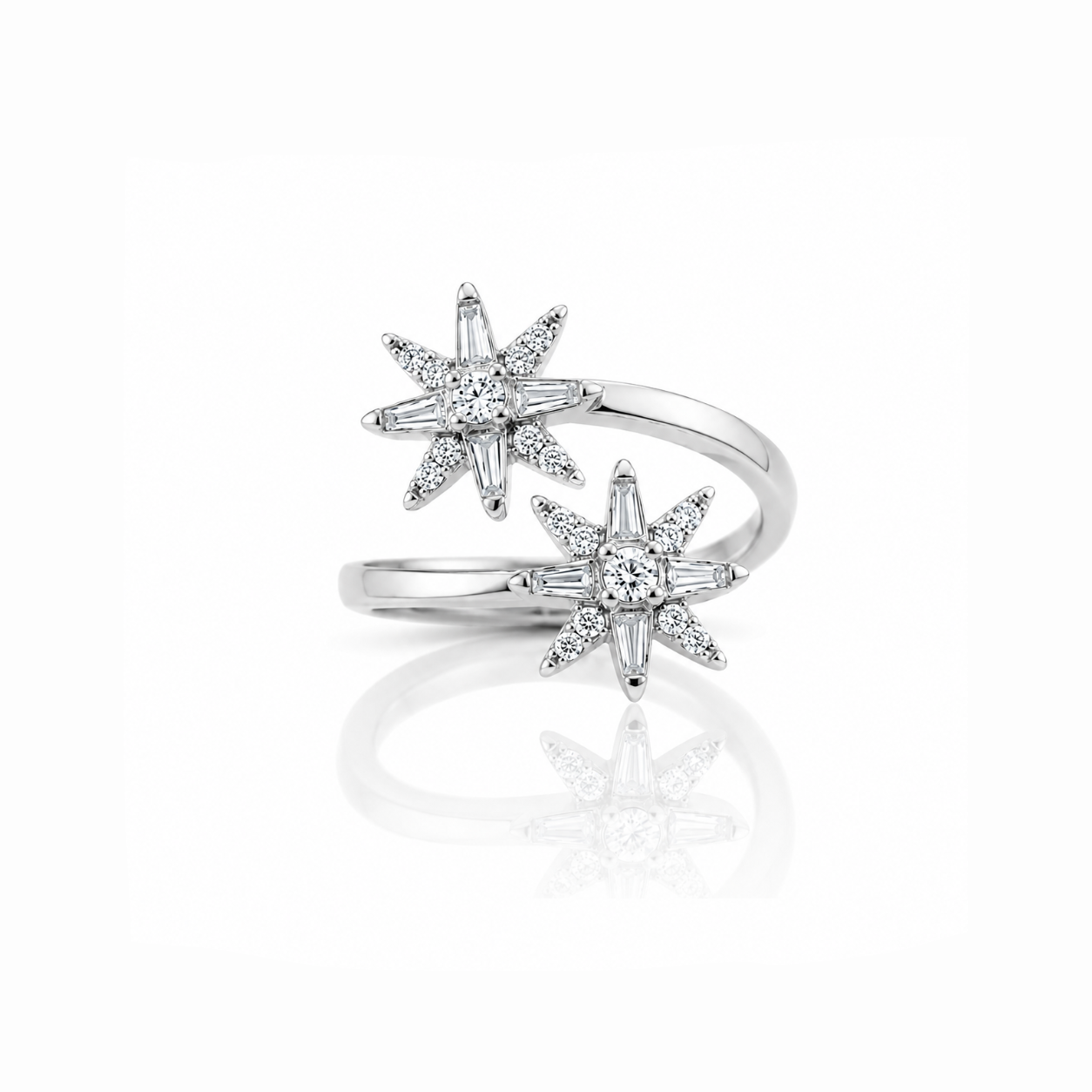 Duo Star Ring