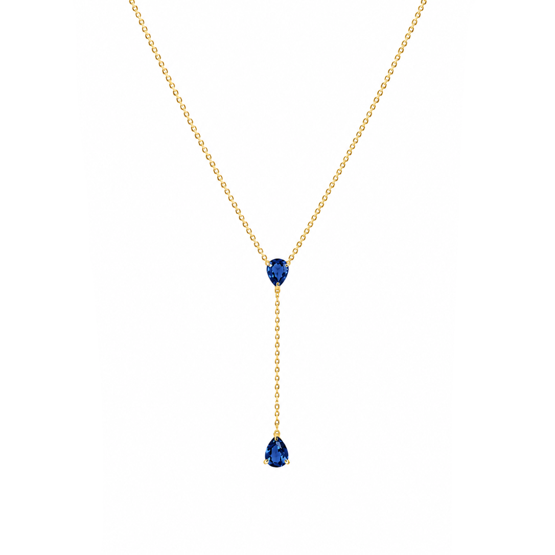 Pear Drop Dainty Lariat