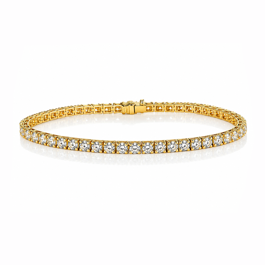 3 Ct Closed Tennis Bracelet