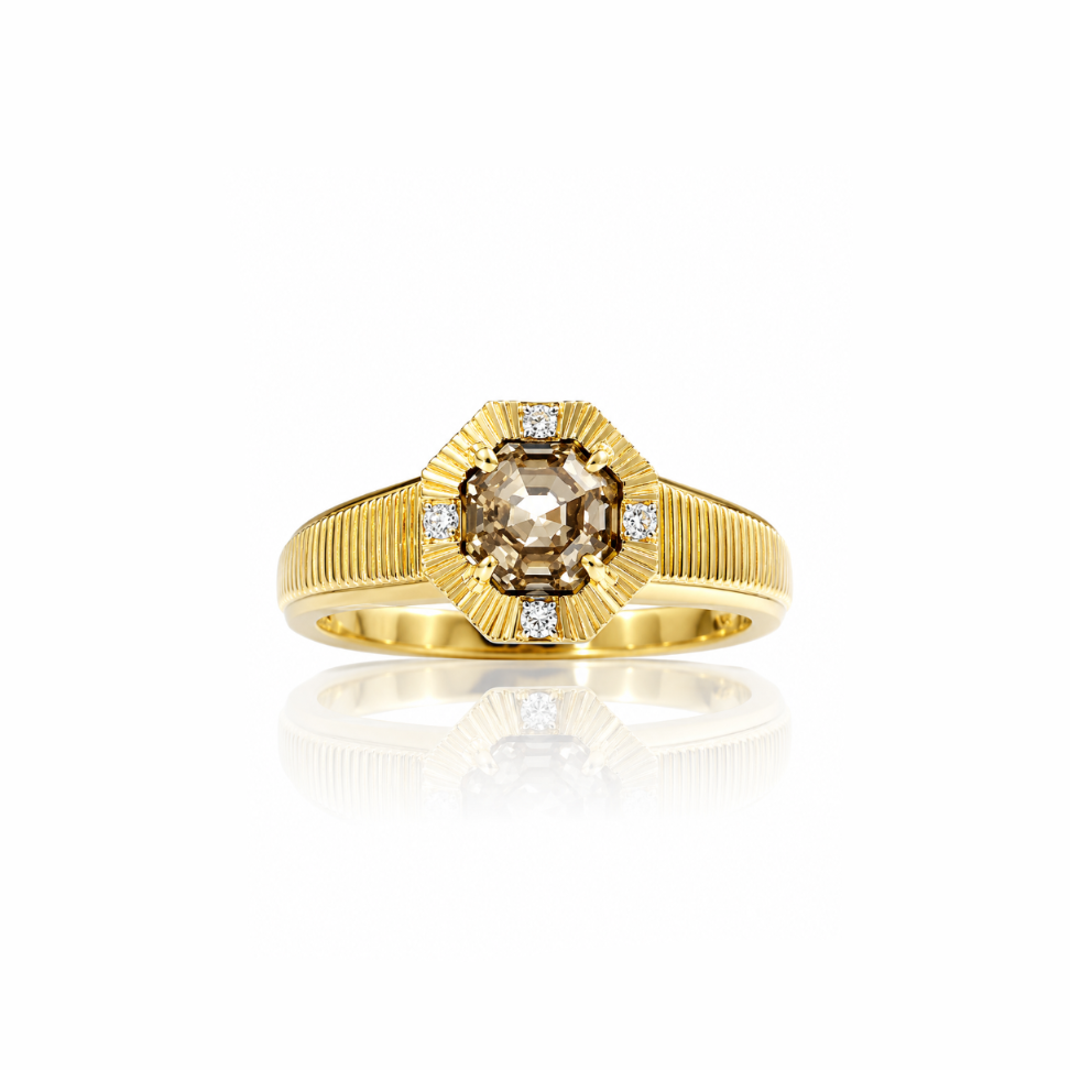 The Cathy Octagonal Ring