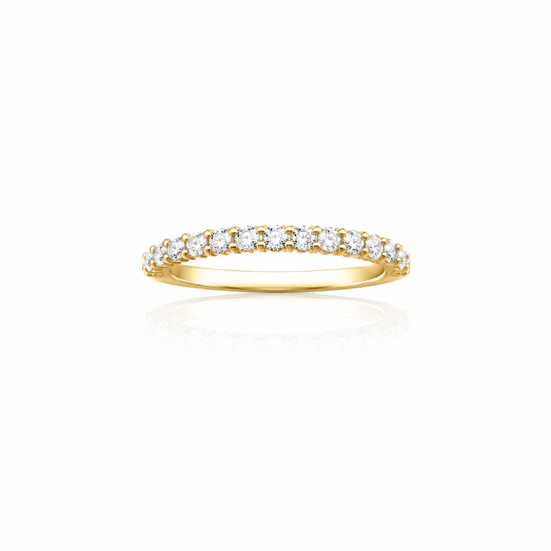 U-Shape Diamond Band